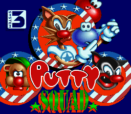 Putty Squad Title Screen